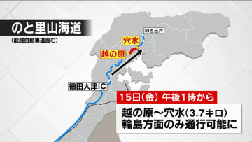         能登の生活支援情報　3月13日更新　のと里山海道輪島方面へ全線通行可能に      