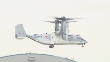 陸自オスプレイの部品落下も公表見送り　海上で落下か…「影響小さい」と判断