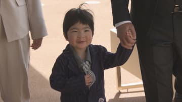 「お友達といっぱい遊んでくれたら100点」松山市立の幼稚園で入園式