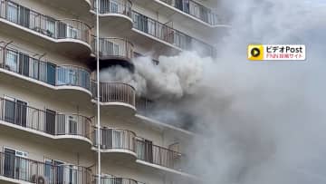 「室内から白煙が」マンション火災で火元在住の女性が軽傷　千葉・稲毛区