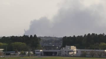 【速報】成田空港のカメラからも煙が見えて…　産業廃棄物処理場で火災　消火活動続く　千葉市若葉区