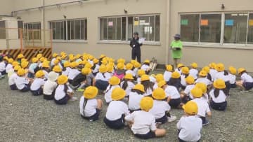 小学１年生対象に交通安全教室　愛知・豊橋市