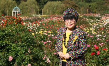 京成バラ園愛した桂由美さん　94歳で死去　庭園のシンボル「愛のガゼボ」寄贈