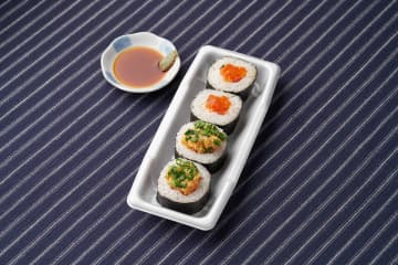 ファミマ、だいたい海鮮シリーズ第2弾「海鮮巻」　代替イクラは大豆由来油脂