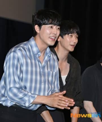 【PHOTO】カン・ドンウォン＆イ・ムセンら、映画「設計者」舞台挨拶に出席