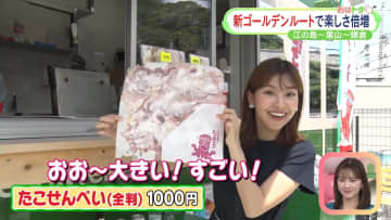 グルメや乗り物がアップデート！　湘南江の島・古都鎌倉・リゾート地葉山を日帰りで巡る新ゴールデンルートを後藤楽々キャスターが取材！