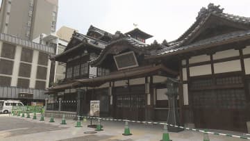 道後温泉本館18日から「臨時休館」 全館営業再開への総仕上げ 休憩所で提供の“お茶菓子”も製造スタート
