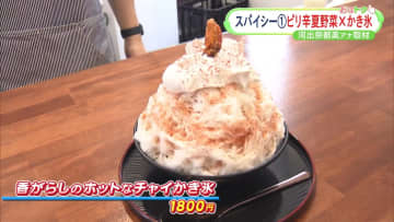 かき氷とピリッと辛いスパイスが融合！？　暑い夏に食べたくなる“スパイシーかき氷”ってなに？