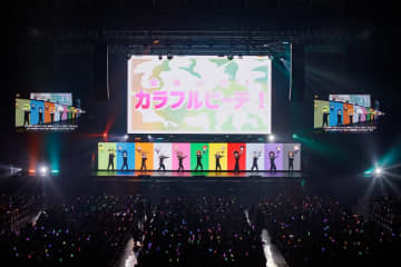 幕張メッセを満席に　カラフルピーチが初のリアルイベントで見せた“アイドル級の存在感”