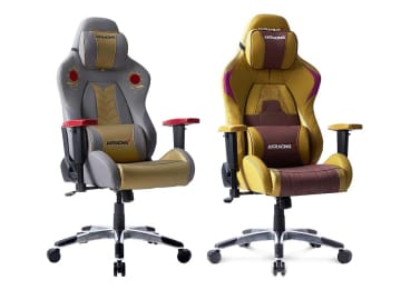 AKRacing、「北斗の拳」ゲーミングチェア　ラオウとサウザーの“玉座”