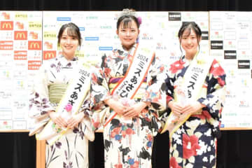 「全力で旭をPRしたい」　ミスあさひ3人決まる、七夕市民まつりでデビュー　