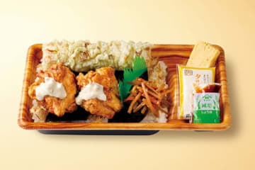 「タルタル唐揚げのり弁当」「甘辛だれの鶏天丼～高菜・明太つき～」が税込409円! キッチンオリジン・オリジン弁当が「昼得セール」を開催中