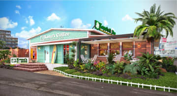「いちばん近いハワイ」がコンセプト　「コナズ珈琲 新船橋店」がオープン