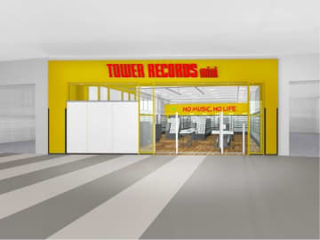 TOWER RECORDS mini ららぽーと名古屋みなとアクルス店オープン 3,000人キャパのイベントも