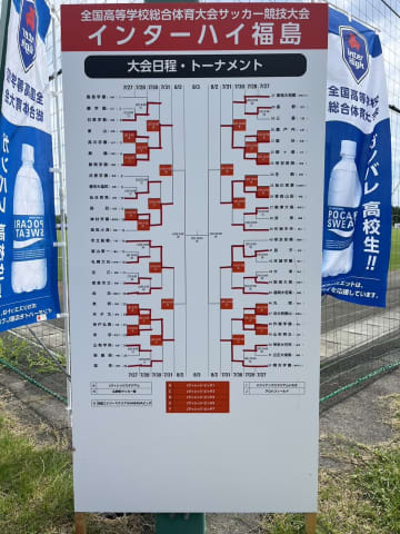 準々決勝第1試合が9時30分キックオフ　静岡学園vs神村学園、市立船橋vs米子北