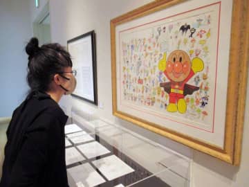 アンパンマン原画など200点　市川で「やなせたかし」展