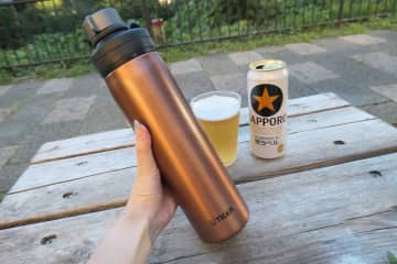 【いつモノコト】屋外でも冷たいビールが飲みたい　タイガーの炭酸OK「真空ボトル」