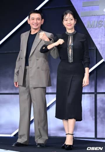 【PHOTO】ファン・ジョンミン＆ヨム・ジョンア、Netflix映画「クロス・ミッション」制作...