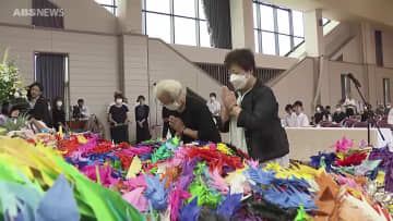 土崎空襲から79年　犠牲者の追悼式典　平和への誓い新たに