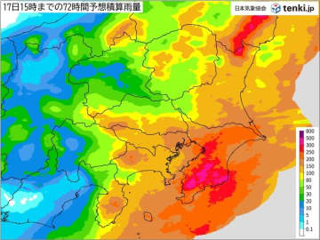 【解説】台風7号は異例の強さで関東直撃か？気象庁スパコンは直撃と房総半島沖合通過の2パターンを予想