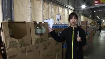 【中継】飲料水が一時売り切れに…カップラーメン・缶詰など備蓄用品の需要高まる　埼玉・越谷市のスーパーの様子は？