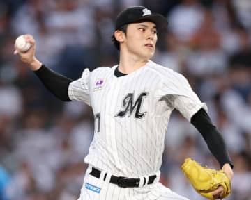 “緊急降板”から中6日で先発のロッテ・佐々木朗希が初回から161キロで球場もどよめく　わずか6球で三者凡退