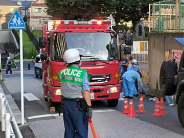 【速報】船橋で子どもはねられる　小学生か、病院に搬送