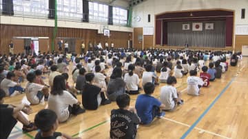 冬が厳しい高山市の小学校で一足早く夏休み明け  子どもたちが元気に登校　岐阜・高山市