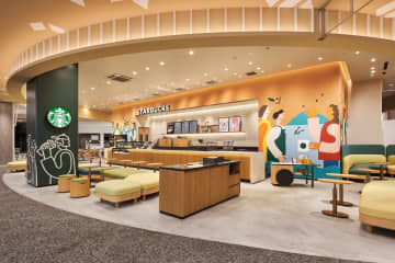 スタバ、子連れ向けの新フォーマット店舗　越谷レイクタウン