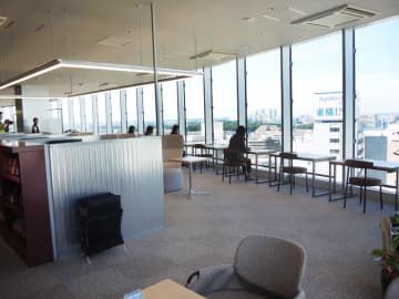 柏高島屋に交流施設「BeARIKA」オープン　柏市街を一望、シェアラウンジで仕事やくつろぎを
