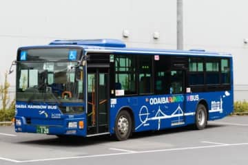 お台場レインボーバス、クレカタッチ決済対応