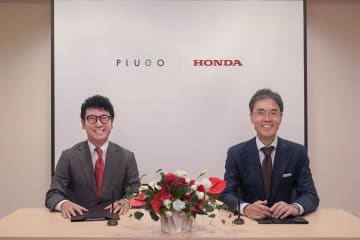 ホンダら、EV充電プラグを差し込むと決済も完了する"プラグアンドチャージ"