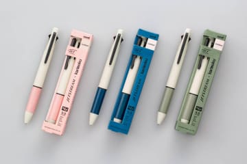 ジェットストリーム×カリモク家具第2弾　"大人の積み木"テーマの木製グリップ