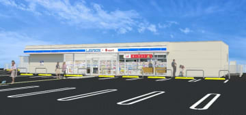 ローソン、スーパー跡地に生鮮食品取扱い店舗「八頭町丹比店」