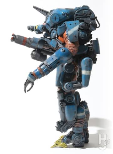 大森記詩オリジナルSFメカ待望の歩兵強化装備「ミッターヘルミット UPPG“ポッドバールタイプ”」をご紹介【MIXINGSCAPE】