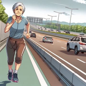 国道沿いで「ぶつかりおばあさん」に遭遇した30代男性　道を譲ろうとしたところ……