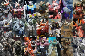 GBWC日本大会決勝戦の会場に展示されていたファイナリストの作品を一挙にご紹介！ 来年2月22日に世界決勝が新宿住友ビルで開催！【GUNPLA BUILDERS WORLD CUP 12th TOURNAMENT 日本大会決勝戦】