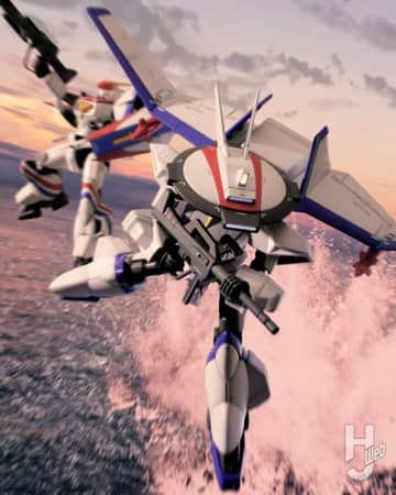 『機甲戦記ドラグナー』ドラグナー3（D-3）HGキット化！シャープ仕上げ＋特徴の胸部センサーをディテールアップ