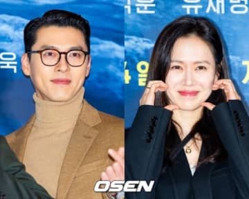 ソン・イェジン、夫ヒョンビンの主演映画のVIP試写会に参加「私の方が緊張」