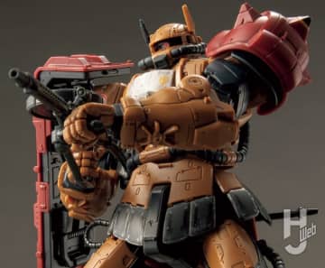 １日でこんな簡単にカッコ良くなる！「HG ザクII F型 ソラリ機 （復讐のレクイエム）」をお手軽にリアルに作ってみよう！【機動戦士ガンダム 復讐のレクイエム】