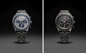 オメガ、隕石をダイヤルに使用したスピードマスター