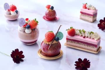 【シェラトン・グランデ・トーキョーベイ・ホテル】華やかないちご×チョコスイーツ登場！
