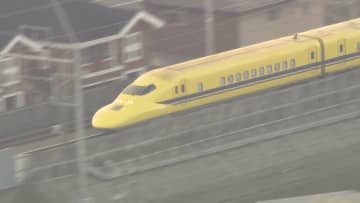 「さよなら！ ドクターイエロー」“幸せの黄色い新幹線”のラストラン　沿線に詰めかけた鉄道ファンは“感謝の言葉”　別れに涙する人も…