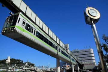 湘南モノレール、2月13日からタッチ決済乗車を開始