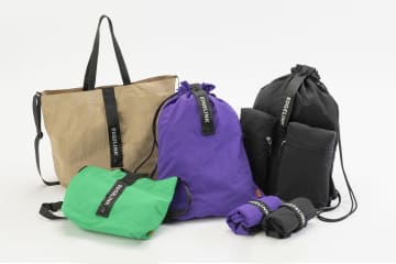 エース、ナイロンで折りたためるリュック&バッグ「ナムパック」