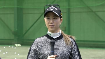 上田桃子プロがジュニアゴルファーに熱い指導！「緊張するから本来の自分の姿が分かる」