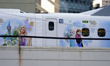 ディズニー新幹線の運行開始　JR東海、9月中旬まで