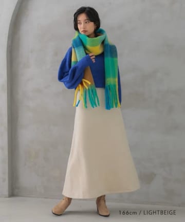 【MOVEで見つけた】美シルエットなロングスカートで春のフェミニンコーデ♡