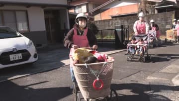 南海トラフ巨大地震に備え　保育園と小学校が合同で津波避難訓練　三重・尾鷲市