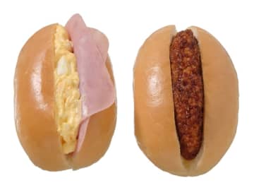 ハムたまごを挟んだロールパンとコロッケを挟んだロールパンがセットで税込270円! セブン‐イレブンが手軽に持ち運びしやすいボックスタイプの「ミニロール(ハムたまご＆コロッケ)」を本日26日(水)発売